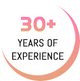 30+ Years of Experience